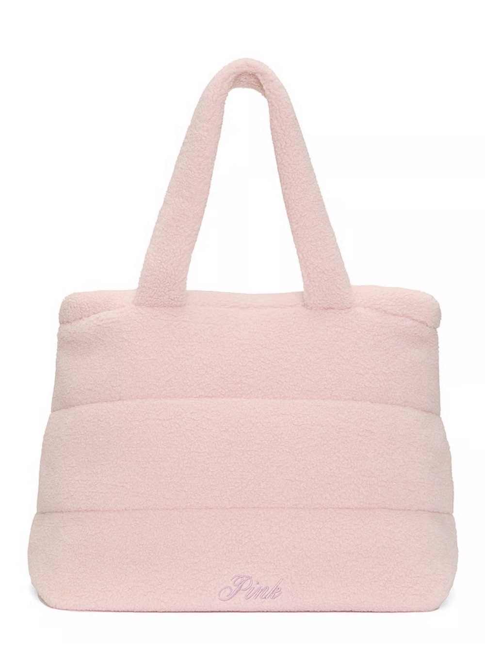 • Victoria’s Secret Pink Cozy Plush Tote